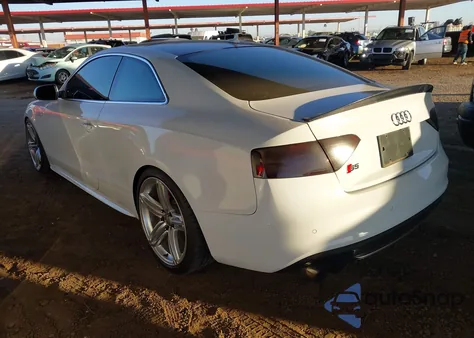 2013 Audi S5 3.0T Premium Plus from USA, damaged, VIN WAUCGAFR7DA029383